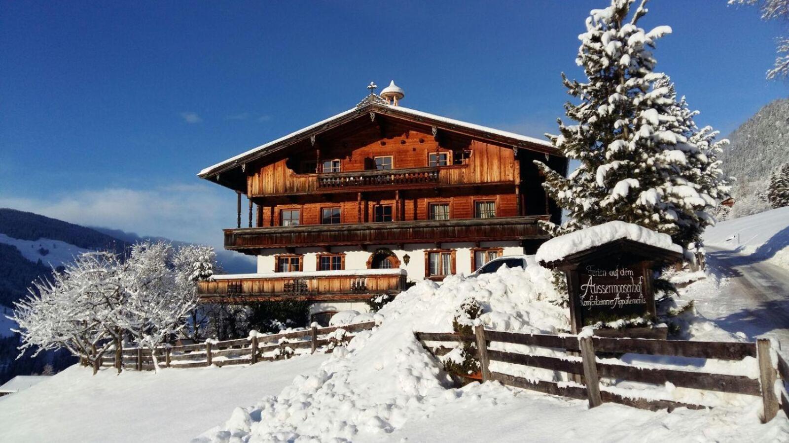 Aussermoos-Zuhaus Alpbach Kültér fotó